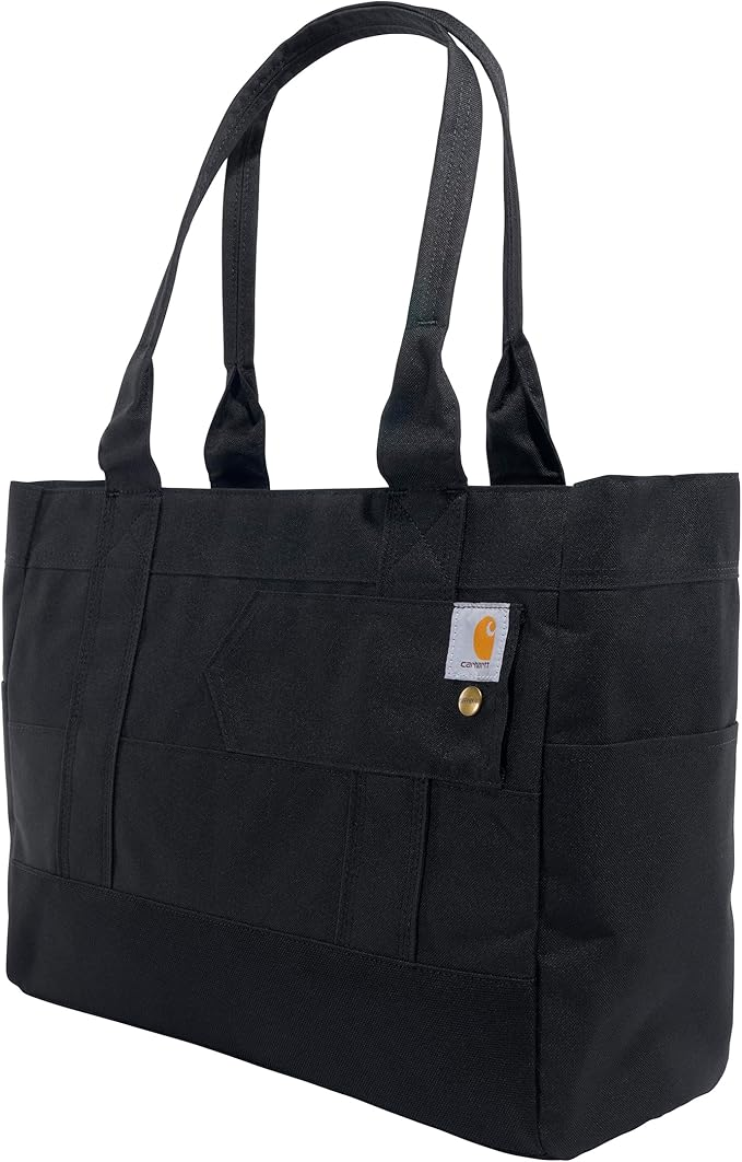 Carhartt Horizontal Zip Tote, Durable Water-Resistant Tote Bag with Zipper Closure