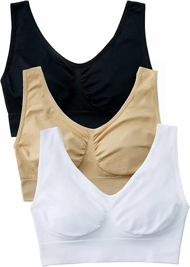 Hiking Gril Women's Comfort Wirefree Bralette Unpadded Sleep Yoga Bra